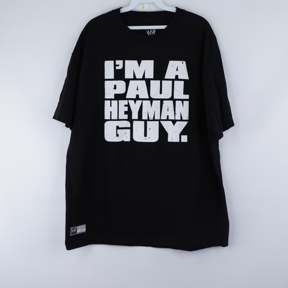 WWE Other - WWE Wrestling Mens XL Paul Heyman T Shirt Black
